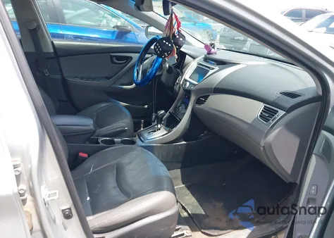 2013 Hyundai Elantra Limited из США, поврежденный, VIN 5NPDH4AEXDH232559